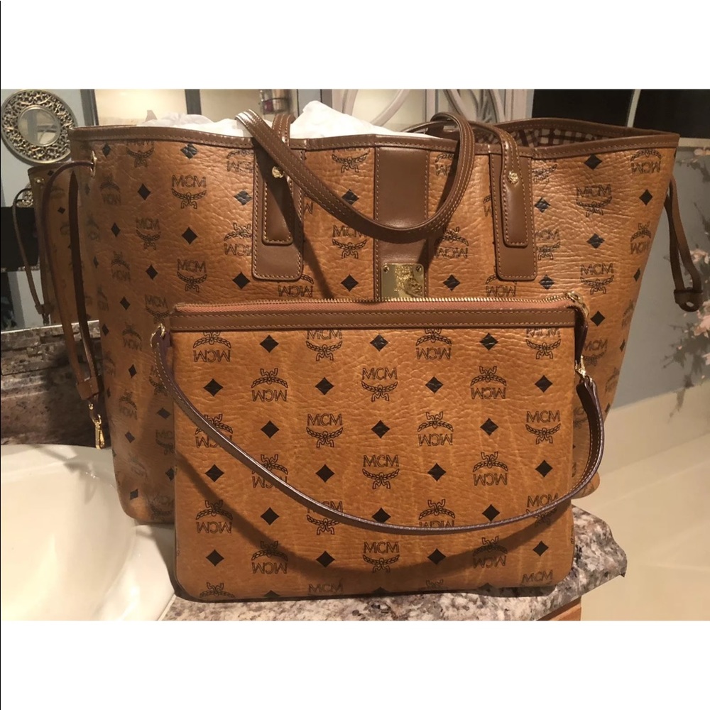 Authentic mom tote bag